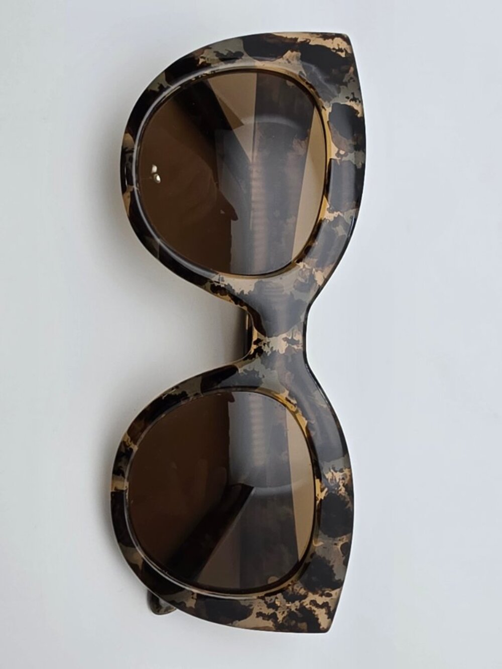 Kate Spade New York Zora Tortoise Frame Brown Lens Cat Eye Sunglasses 49-24-140 - Picture 11 of 13